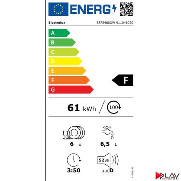 Electrolux ESF2400OW