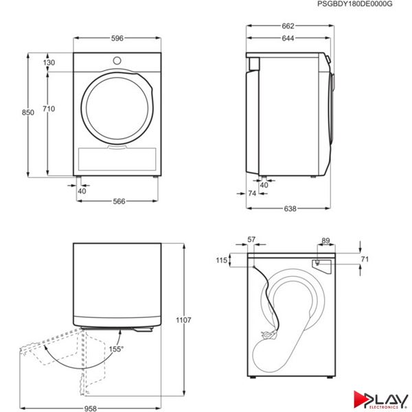 Electrolux EW8D595MCC