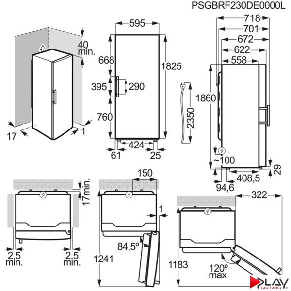 Electrolux LRS3DE39W