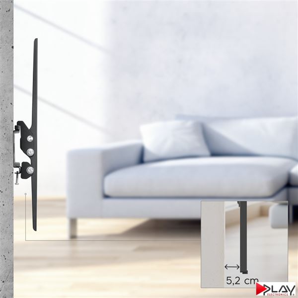 HAMA 220812 držiak TV 75" naklápací 3*, čierny