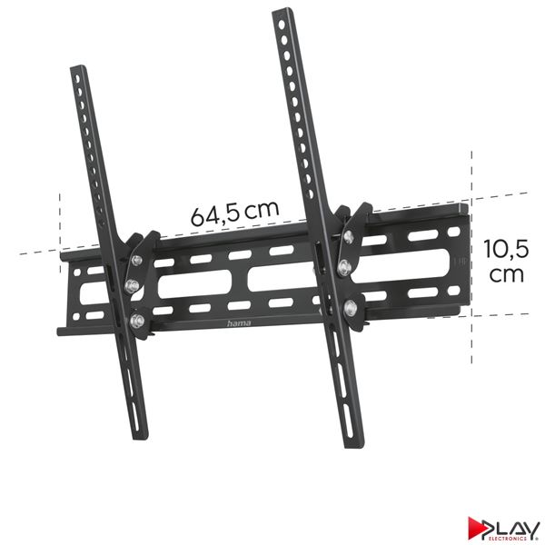 HAMA 220812 držiak TV 75" naklápací 3*, čierny