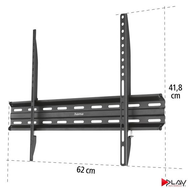 HAMA 220813 držiak TV 75" FIX 3*, čierny