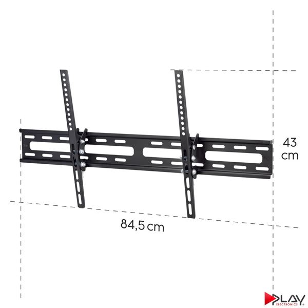 HAMA 220816 držiak TV 75" naklápací 3*, čierny
