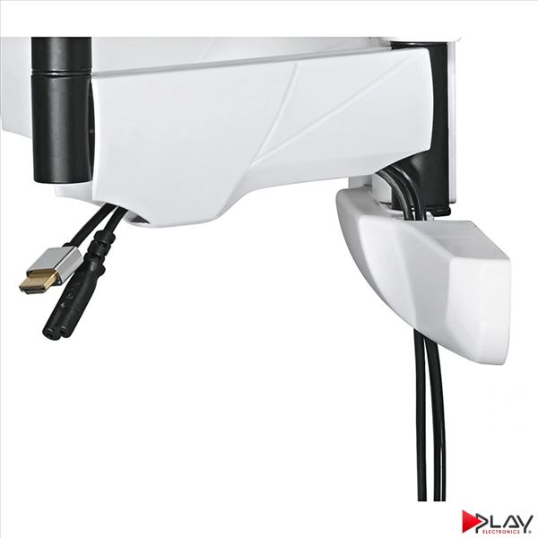 HAMA 220838 držiak TV 90" pohyblivý, dvojité ramená 5*, čierna/biela