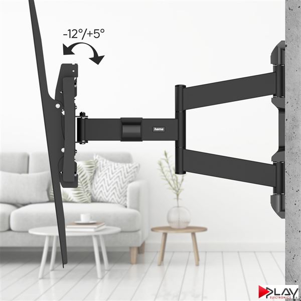 HAMA 220839 držiak TV 120" pohyblivý, dvojité ramená 5*, čierny