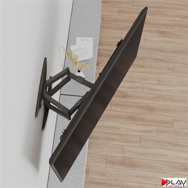 HAMA 220839 držiak TV 120" pohyblivý, dvojité ramená 5*, čierny