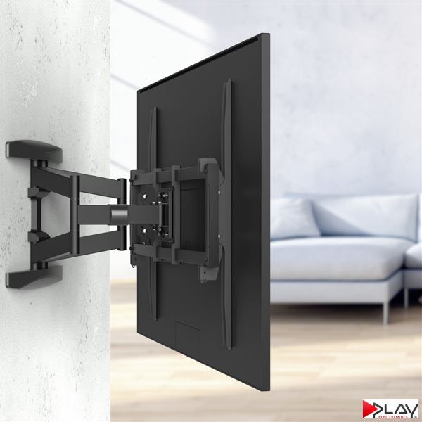 HAMA 220839 držiak TV 120" pohyblivý, dvojité ramená 5*, čierny