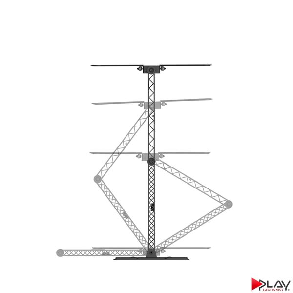 HAMA 220853 držiak TV 65" pohyblivý 5*, čierny