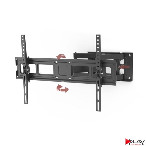 HAMA 220898 držiak TV 84" pohyblivý, dvojité ramená 1*, čierny