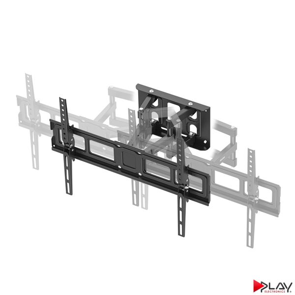 HAMA 220898 držiak TV 84" pohyblivý, dvojité ramená 1*, čierny