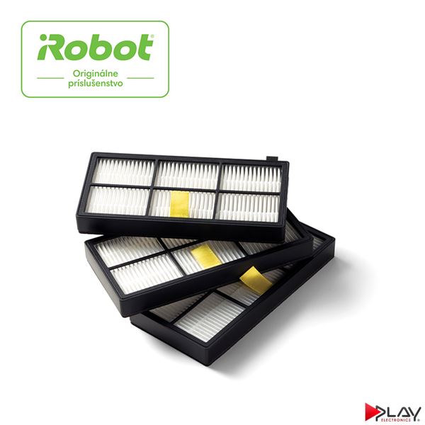 iRobot 4415864 Roomba vysokoúčinné AeroForce filtre séria 800/900, 3 ks