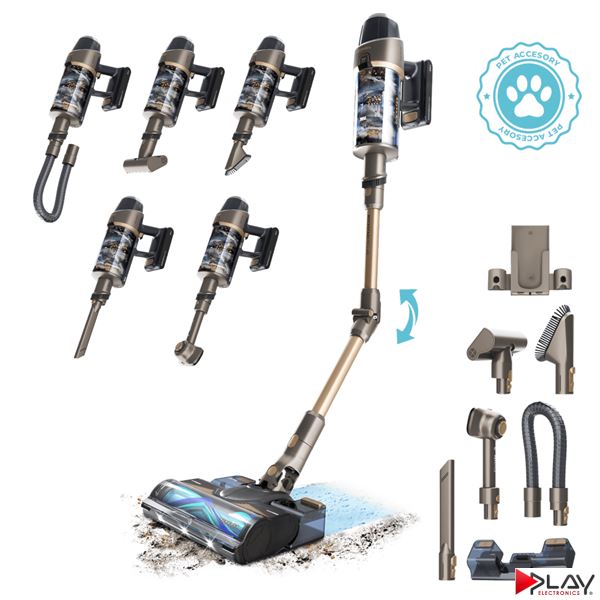 Cecotec Conga Rockstar 12500 Stellar AquaPet Fle