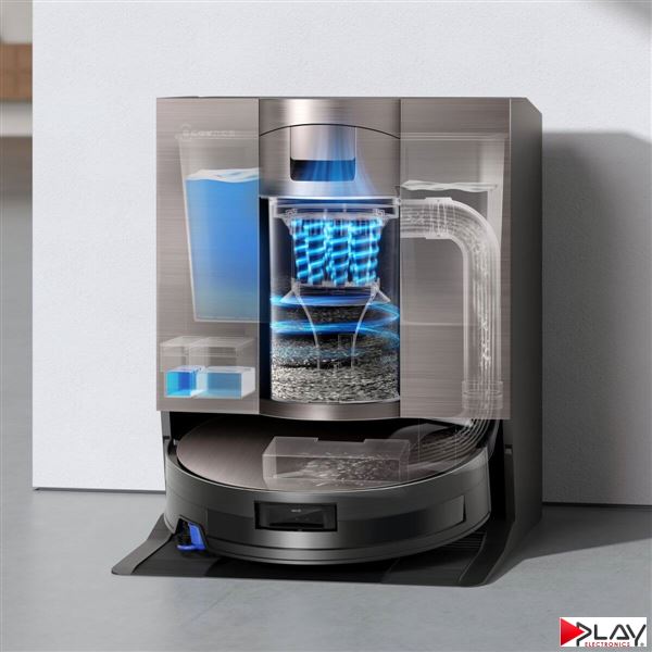 ECOVACS DEEBOT X11 OMNICYCLONE SILVER