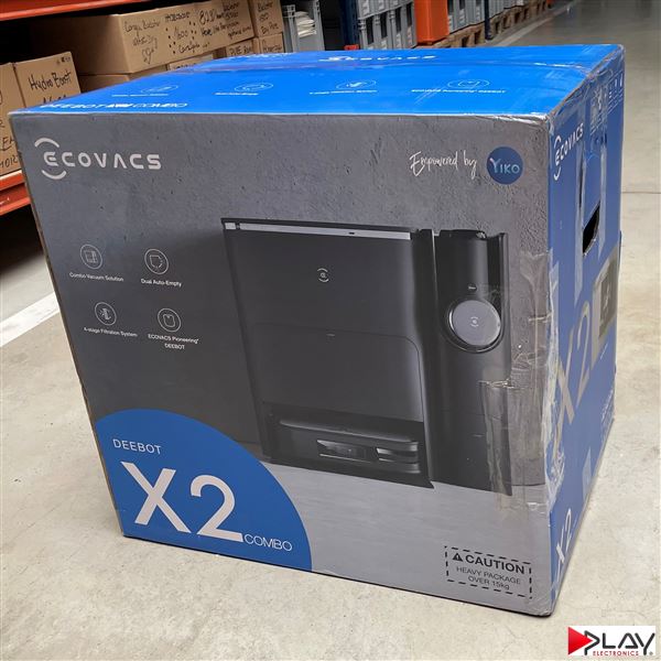 ECOVACS DEEBOT X2 COMBO BLACK poškodený obal