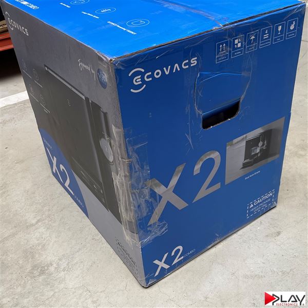 ECOVACS DEEBOT X2 COMBO BLACK poškodený obal