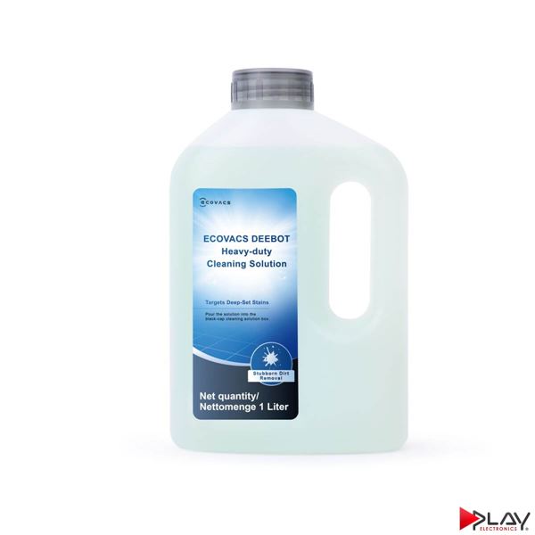 ECOVACS DEEBOT vysoko účinný univerzálny čistiaci prostriedok pre 2v1 robotické vysávače, fľaša 1 l