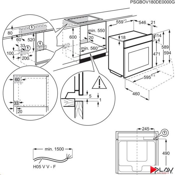 Electrolux EOB9S31WX