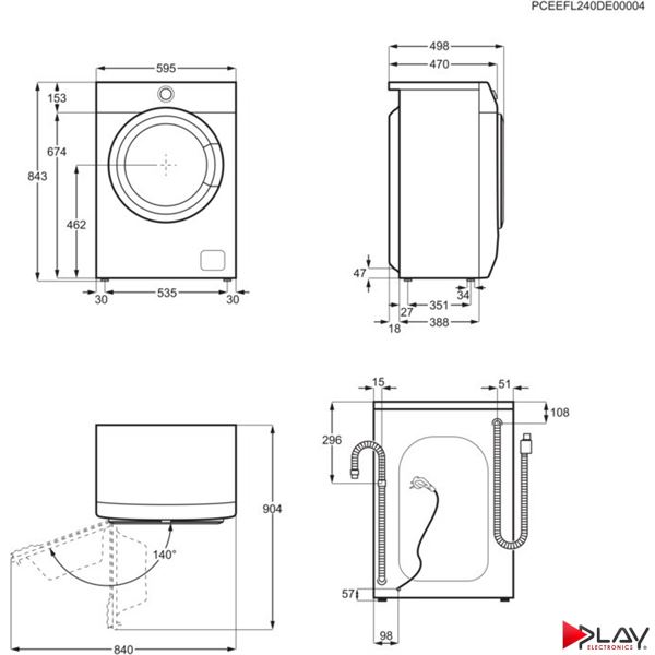 Electrolux EW6SM427WC