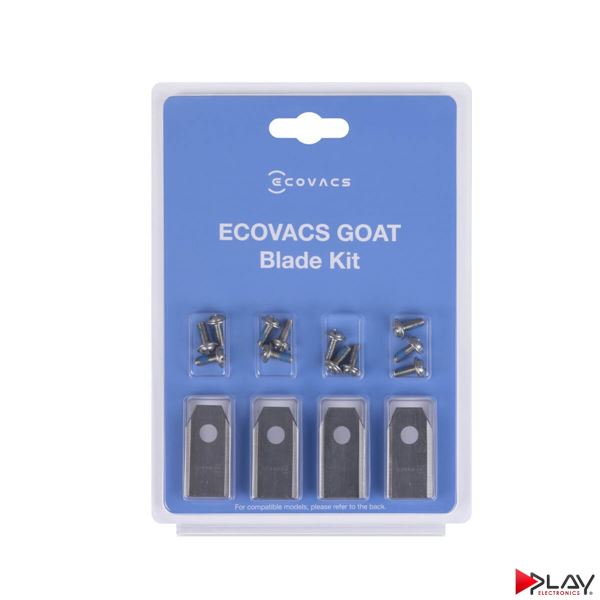 ECOVACS sada žacích nožov pre robotické kosačky GOAT G1-800 / G1-2000 / GX-600, 12 ks