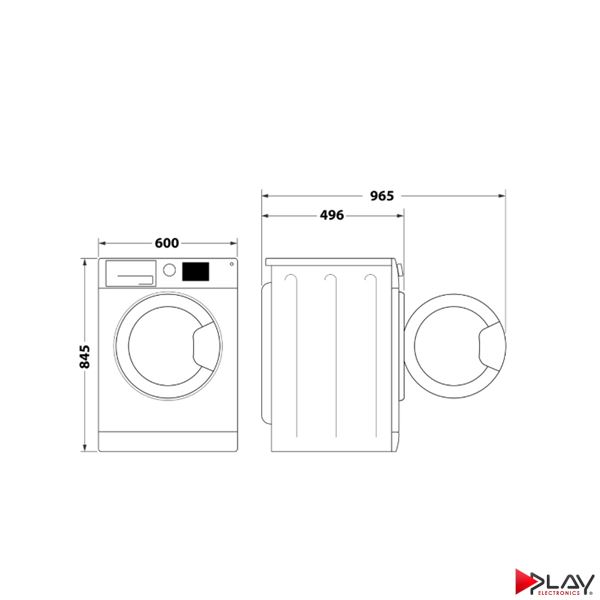 Whirlpool WAM 764WKB EE