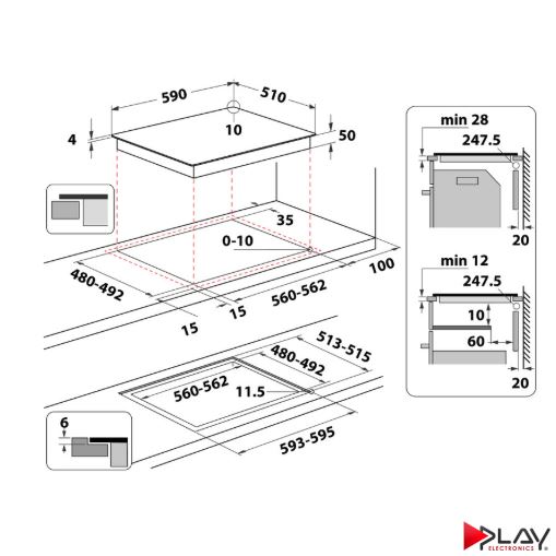 Whirlpool WB B8360 NE BM