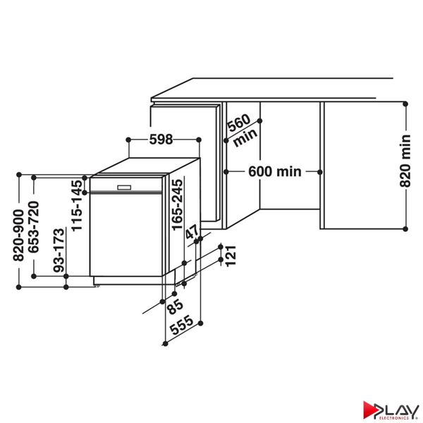 Whirlpool WBO 3O33 PL X