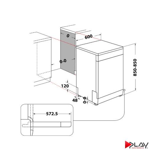 Whirlpool WH4FFB14BN6W