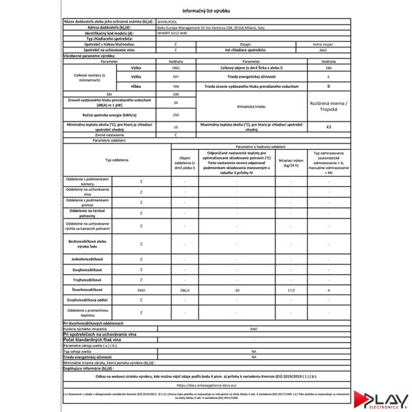 Whirlpool WHMFF 6312 W4E