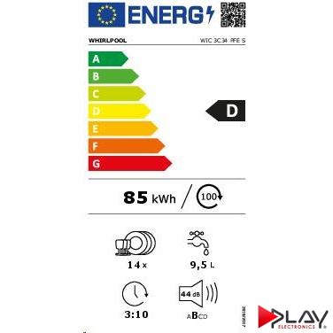 Whirlpool WIC 3C34 PFE S