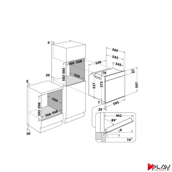 Whirlpool WOI118HT2SBA