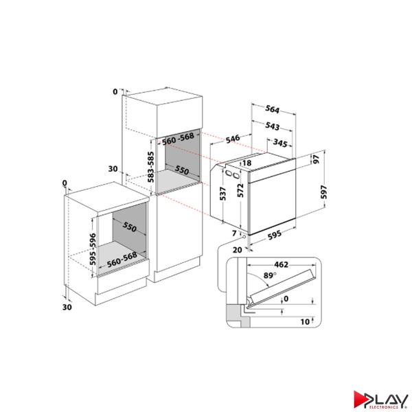 Whirlpool WOI4S8CM1SBA