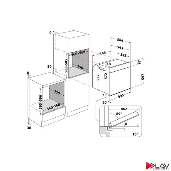 Whirlpool WOI4S8CM1SWA