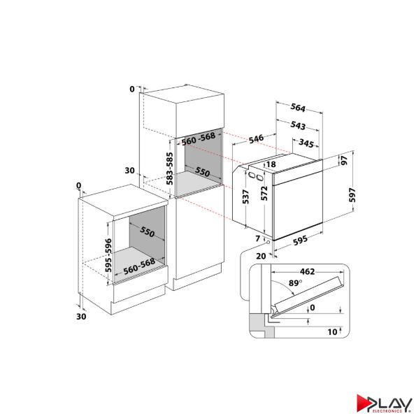 Whirlpool WOI4S8CM1SXA