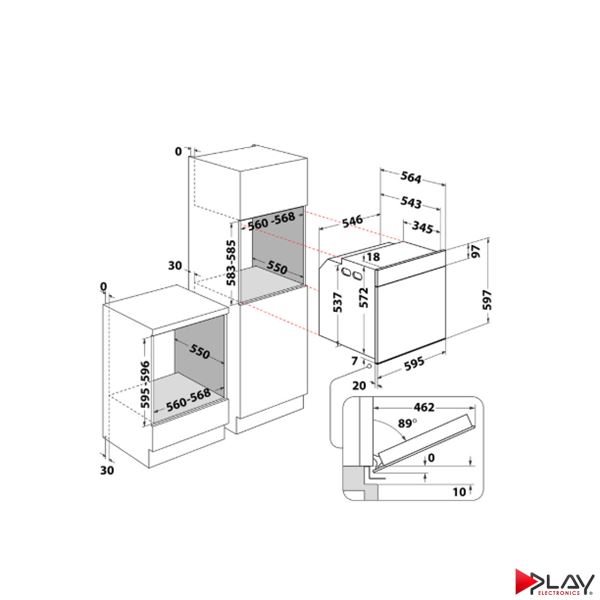 Whirlpool WOI4S8PPM1SX