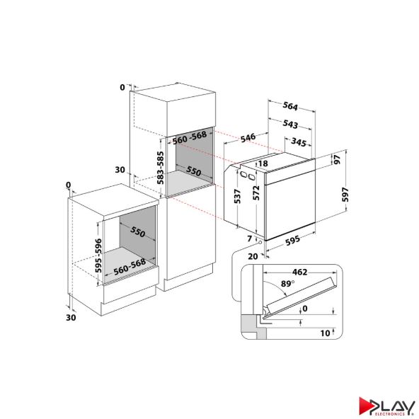 Whirlpool WOI5S8CM1SBA