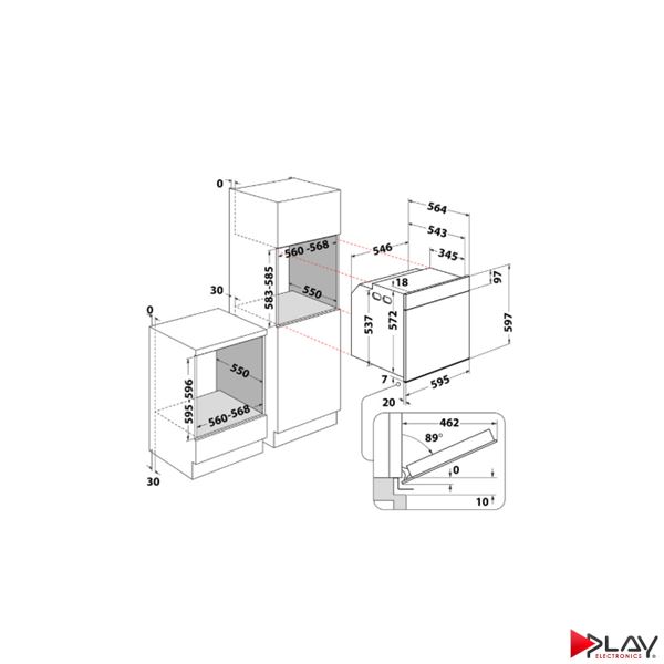 Whirlpool WOI78PT1SXA