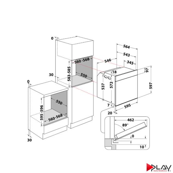 Whirlpool WOI78PU0SXA