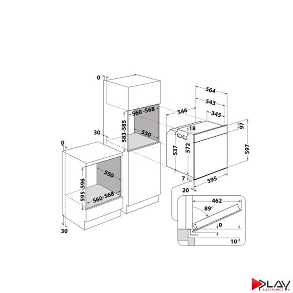 Whirlpool WOI7P8FHT1SBA