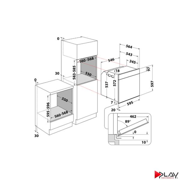 Whirlpool WOI98MPT2SBA